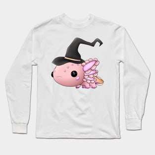 Halloween Axolotl Long Sleeve T-Shirt